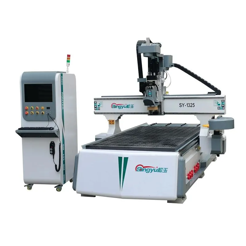 Máquina de roteador CNC ATC carrossel